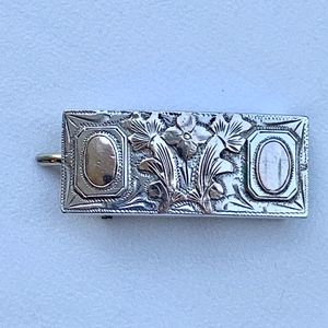 Vintage Sterling Silver 925 Belt Buckle for 3/4"
